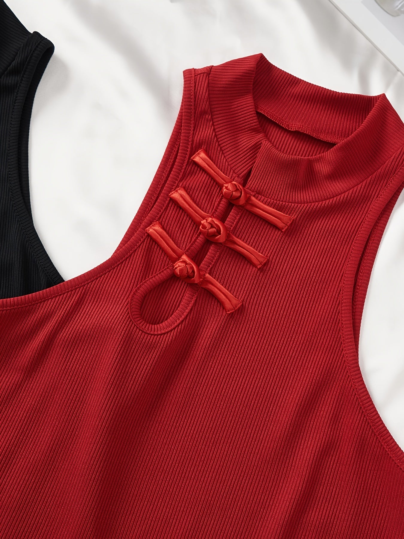 Sleeveless Bodysuit 2 Pack Casual Skinny Solid Bodysuit Women's Clothing