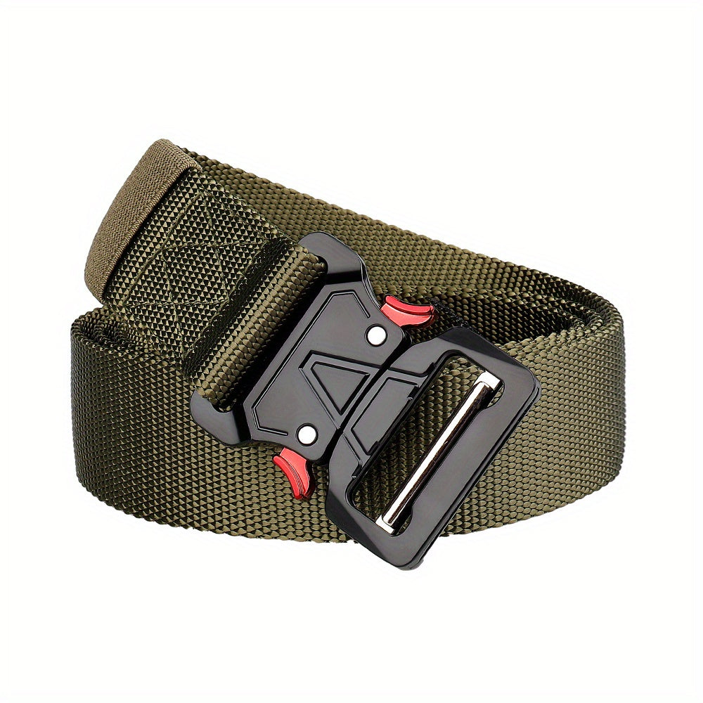 Outdoor Tactical Belt Wild Survival Protective Belt Men's Casual Belt