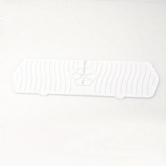 Silicone Kitchen Faucet Splash Guard and Drying Mat