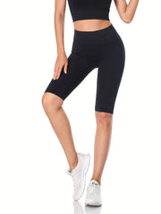 3pcs Seamless Fitness Hip Lifting Yoga Shorts High Waist Workout