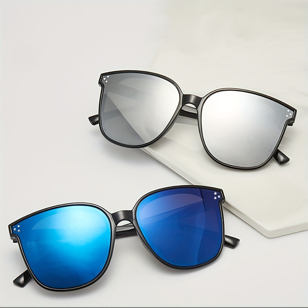 Square Sunglasses UV400 Women Men Golf Driving Cycling Sports Fishing