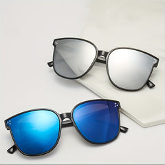 Square Sunglasses UV400 Women Men Golf Driving Cycling Sports Fishing