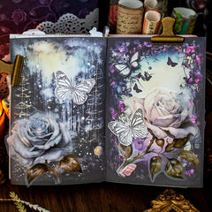Pack of 10 Vintage Dream Journal Paper Sheets