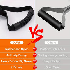 Adjustable Deer Drag Strap w/ Reflective Stripe & Strong Handle