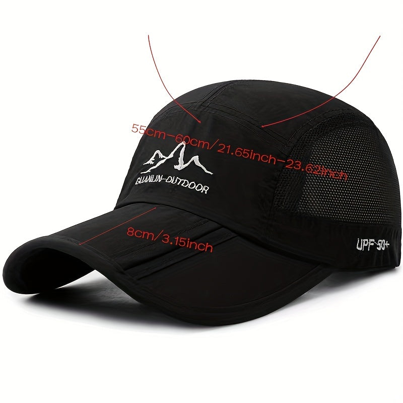 Men's Outdoor Sun Protection Mountaineering Cap