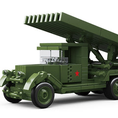 Car Rocket Launcher Building Block Missile Toy 324pcs