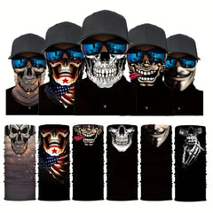 3D Skull Bandana Face Mask Ski Mask Cold Protection