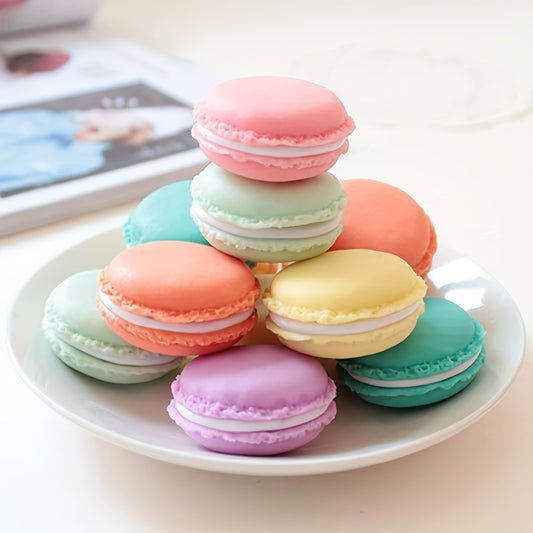 6pcs Macaroon Jewelry Boxes Mini Colorful Candy Box Organizer Case