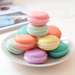 6pcs Macaroon Jewelry Boxes Mini Colorful Candy Box Organizer Case