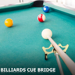 Stainless Steel Cue Holder Retractable Removable Billiard Accessories