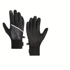 Winter Touch Screen Thickened Gloves for Outdoor Sports