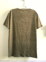 HOPE Pattern Print Men's Short Sleeve T-shirt Graphic Tee Men's Summer Clothes