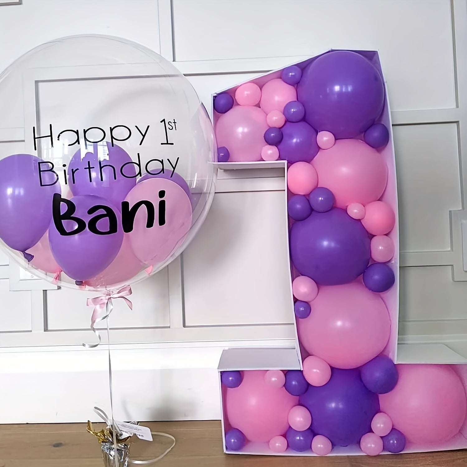 100pcs Pink Purple Balloon Garland Kit Macaron Pink And Purple Balloon Arch