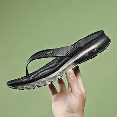 Men Air Cushion Flip Flops Lightweight Soft Non Slip Slippers