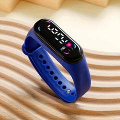 LED Touch Screen Sports Watch for Couple & Kids