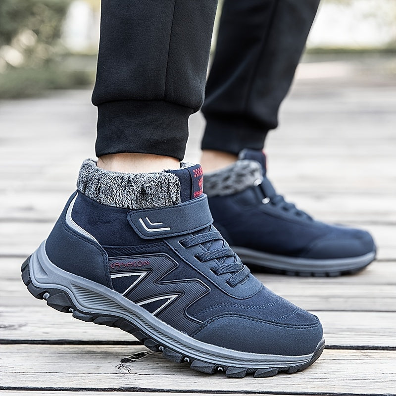 Men's Warm Fleece Anti skid Snow Boots