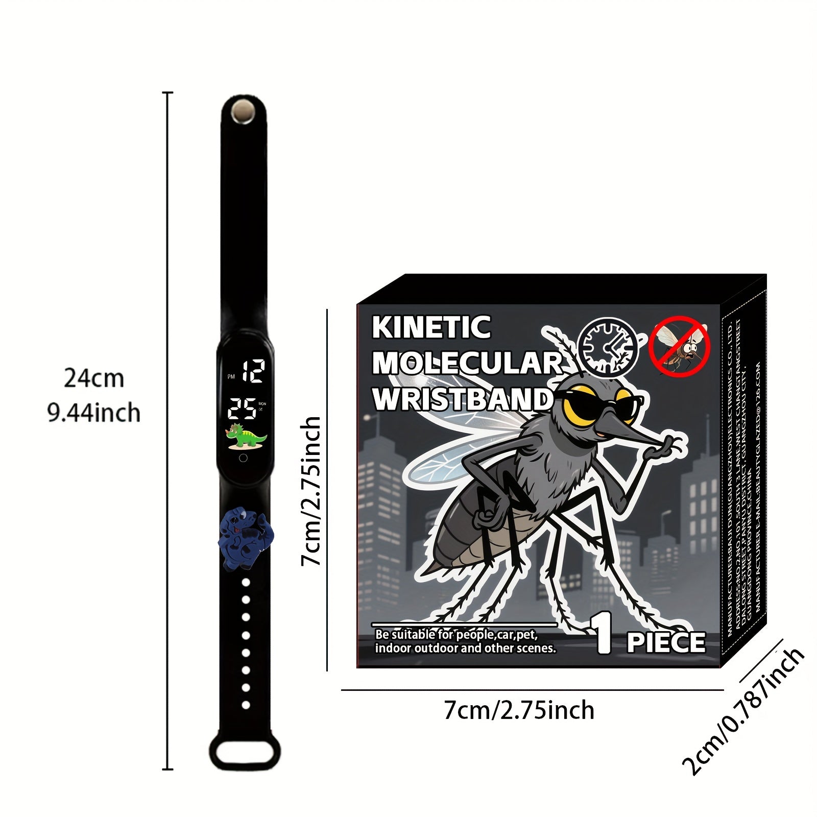 Fashionable Dinosaur Figurine LED Electronic Watch