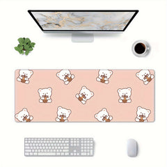 Funny Bear Desk Pad Office Mouse Pad Large Small