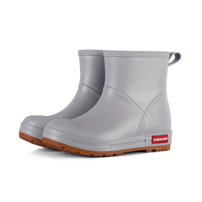 Stylish Lightweight Women's Rain Boots Slip Resistant And Waterproof