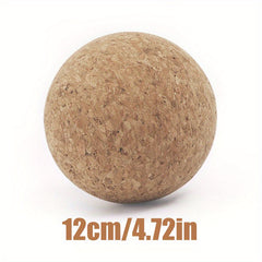 Cork Massage Ball: Soothe Muscle Tension for Yoga & Travel