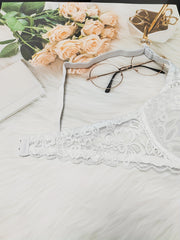 Lace Push Up Bra Comfy & Breathable Women's Lingerie