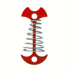 Fish Bone Ground Nails Spring Hook Wind Rope Stakes