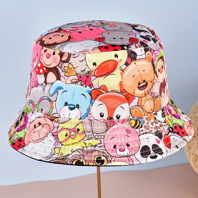Kids' Breathable Sunshade Bucket Cap