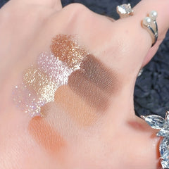 9 Eyeshadow Palette Pearly Shimmer Matte Finish