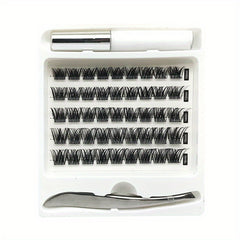 3D Cluster Lash Extension Kit Daily Makeup DIY Soft Lash Volume