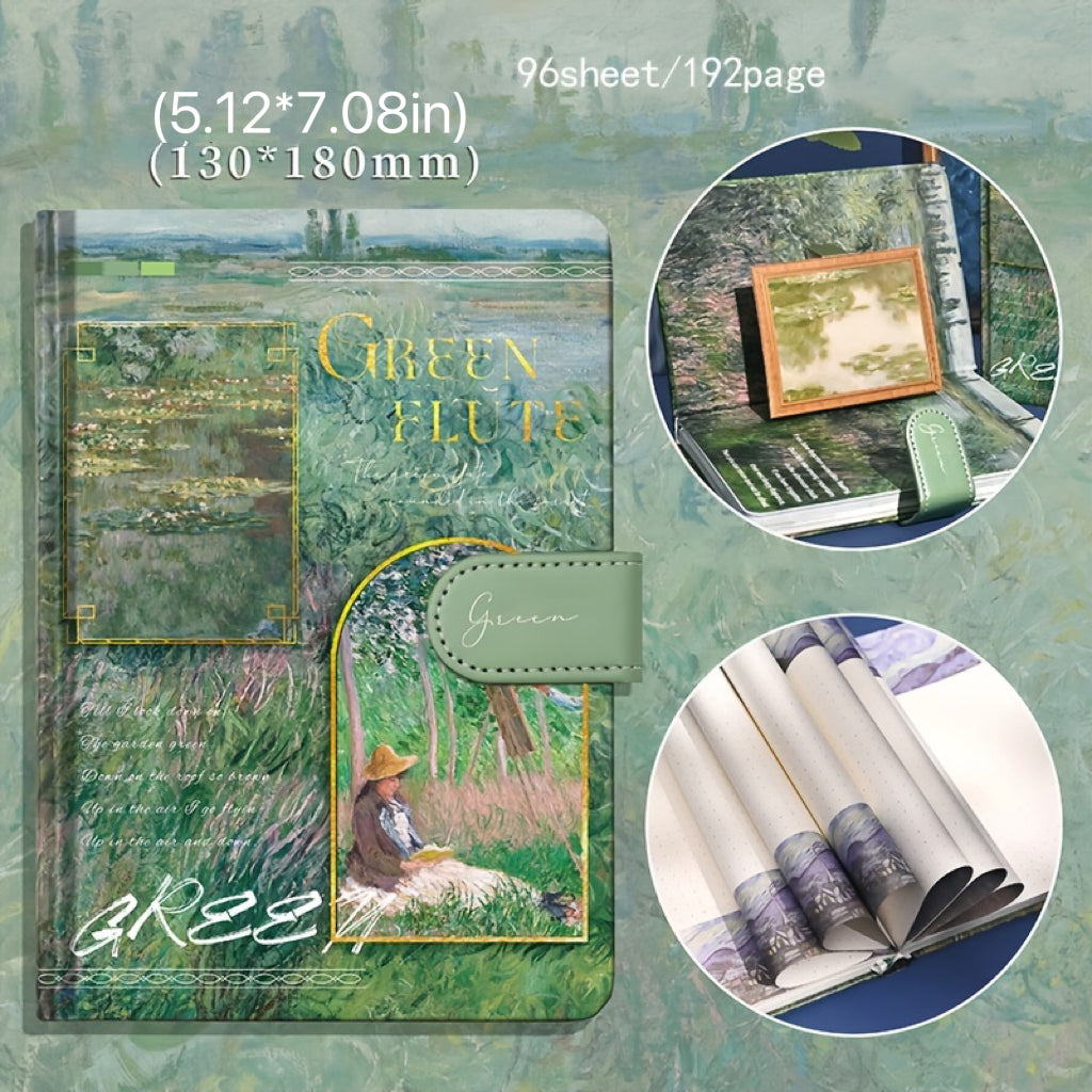 1pc Zi Also Met Famous Paintings Journal 96 Sheets 192 Pages