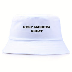 KAG Bucket Hat Unisex Fisherman Cap Independence Day Headwear