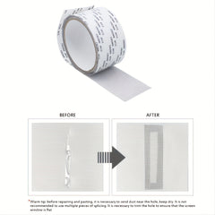 Self Adhesive Fiberglass Screen Repair Tape for Windows and Doors
