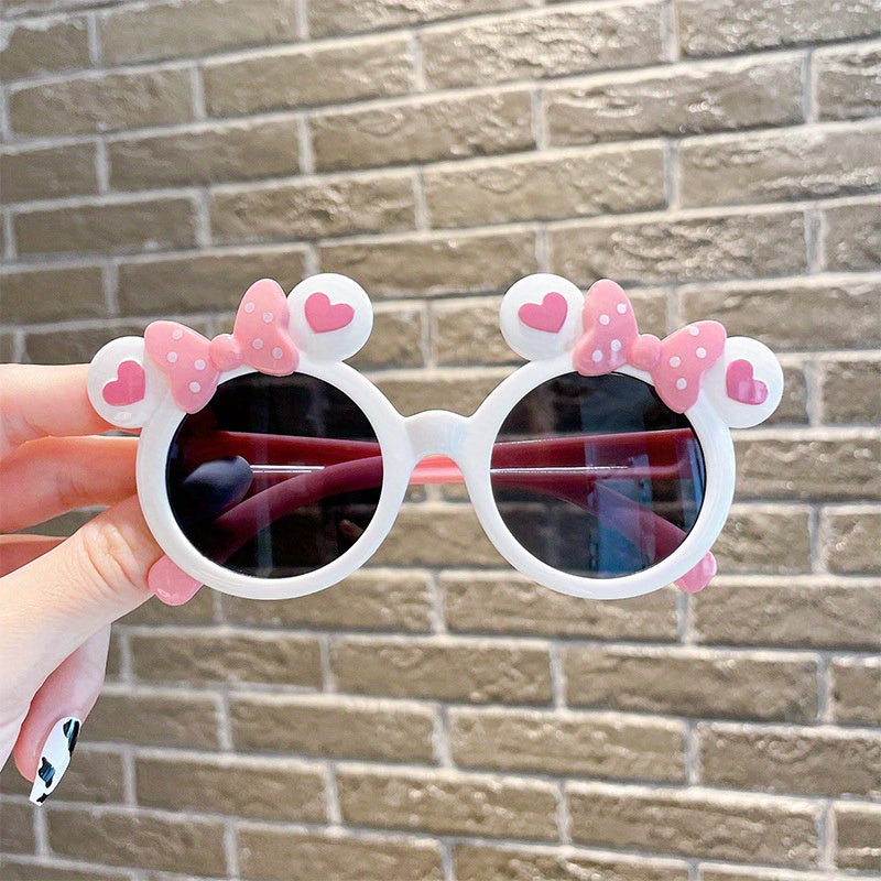 Cartoon Mouse Shaped Sunglasses for Kids