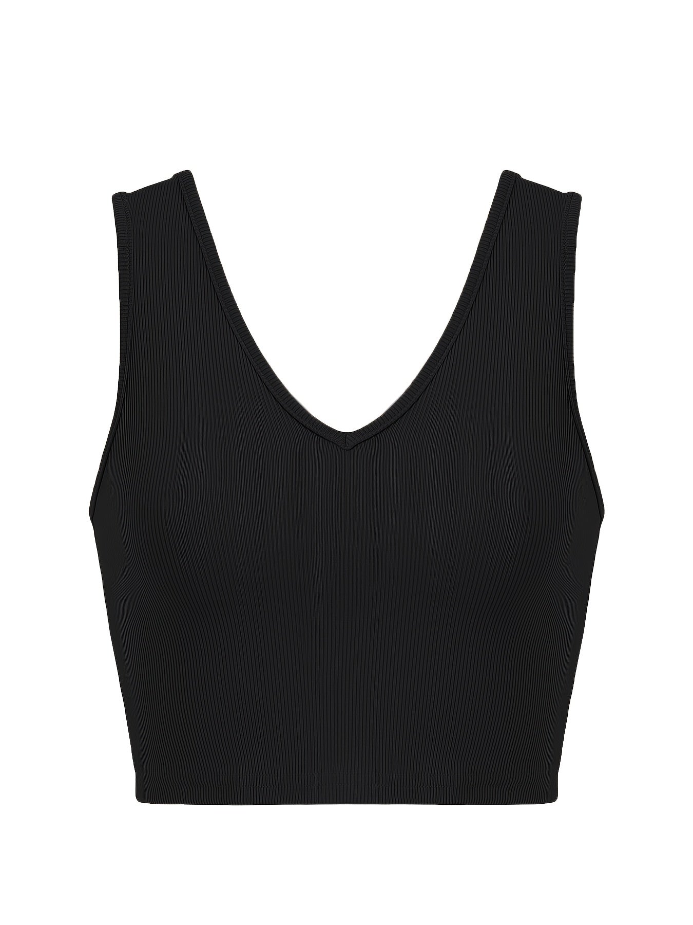 Backless Tank Top V Neck Sleeveless for Spring & Summer