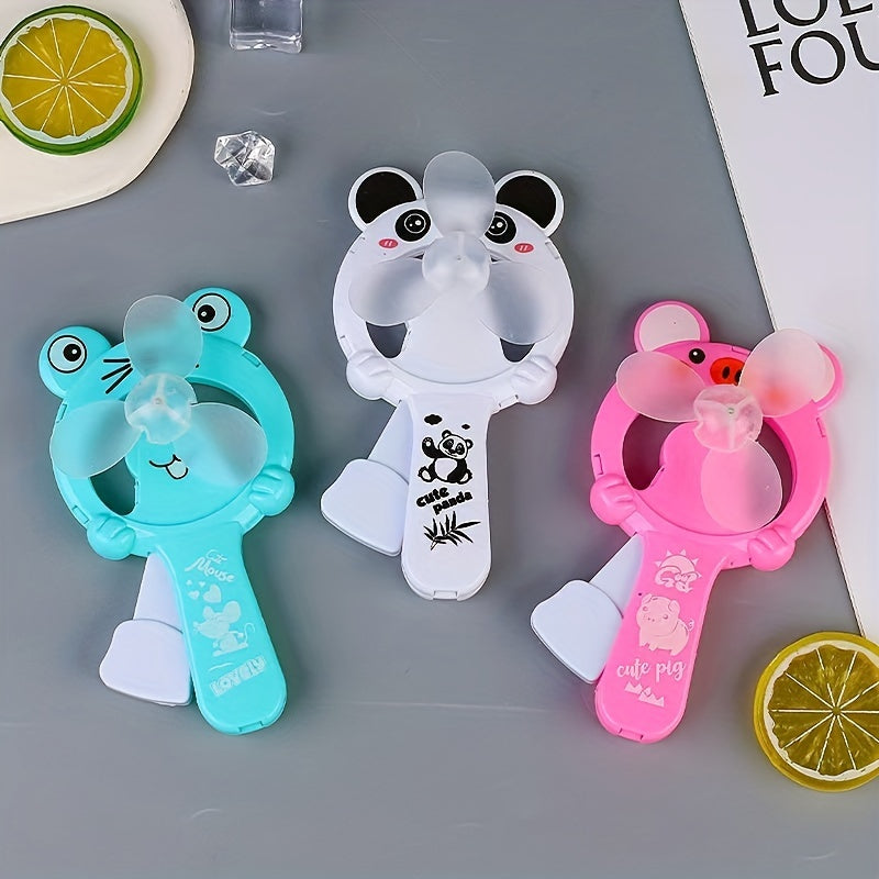 Multicolor Handheld Fan Portable Pocket Summer Small Fan