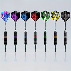 CyeeLife 18g Soft Tip Darts Set for Electronic Dartboard Games