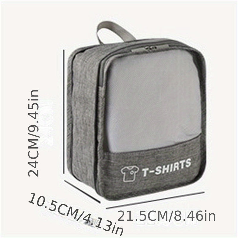 Travel Clothes Organizer Luggage Storage Bag 3pcs Packing Cubes Set
