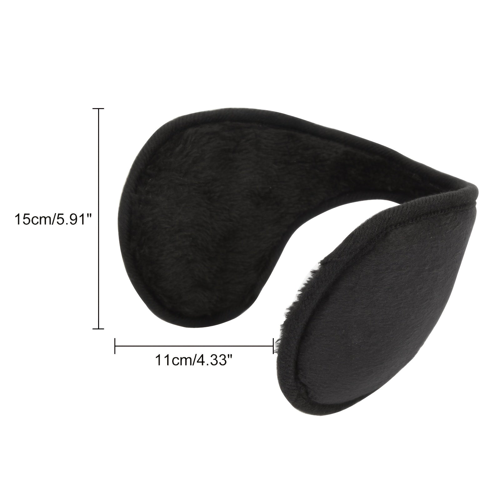 Foldable Earmuffs Soft & Windproof, Adjustable Fit, Perfect Gift Winter