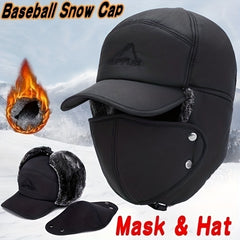 Unisex Outdoor Ear Protection Cycling Hat Windproof And Coldproof Skiing Hat