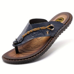 Men's Outdoor Slip On Flip Flops Summer Walking Slippers