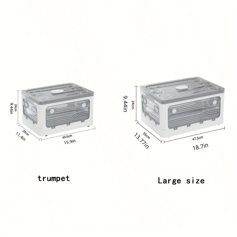Outdoor Car Folding Storage Box Camping Household Large Capacity