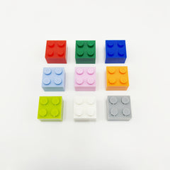 50pcs Building Blocks 2 X 2 Stud Hole Small Compatible with 3003 for Toys DIY