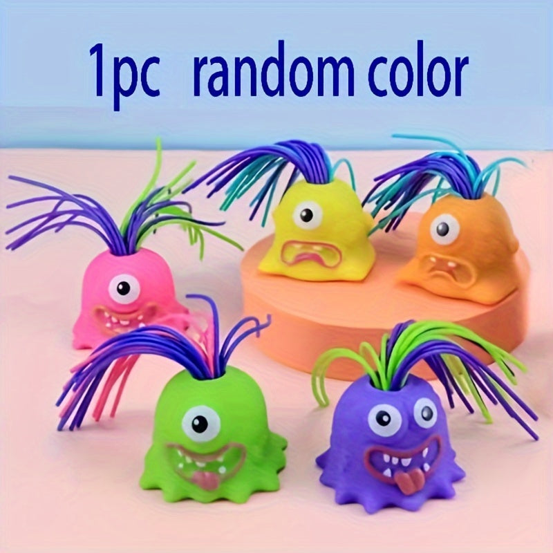 1pc Scream Little Monster Decompression Venting Strange Small Toy Halloween Gift