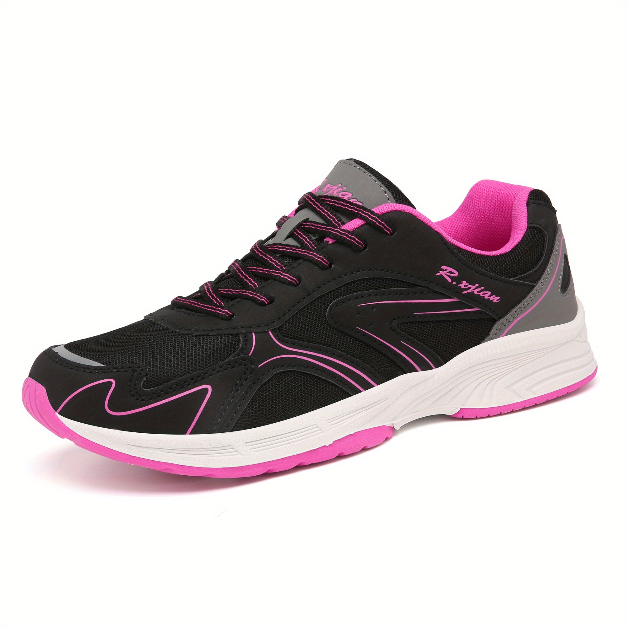 Women's Hiking Shoes Lace Up Non slip Running Shoes Casual Sports Sneakers