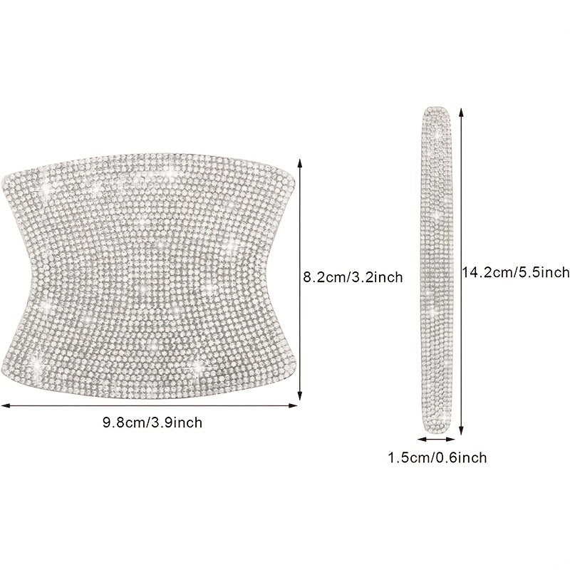 Rhinestone Car Door Handle Scratch Protector Stickers