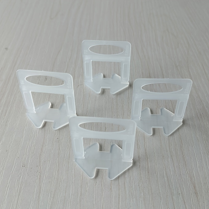 90pcs Tile Leveler Base Tiling Tool Adjustment Leveling Sticking Tile Tool