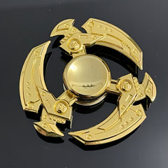 Zinc Alloy Finger Spinner Golden Toy Office Leisure Ideal Gift