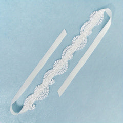 Vintage Lace Headband Bridal Wedding Hair Accessory
