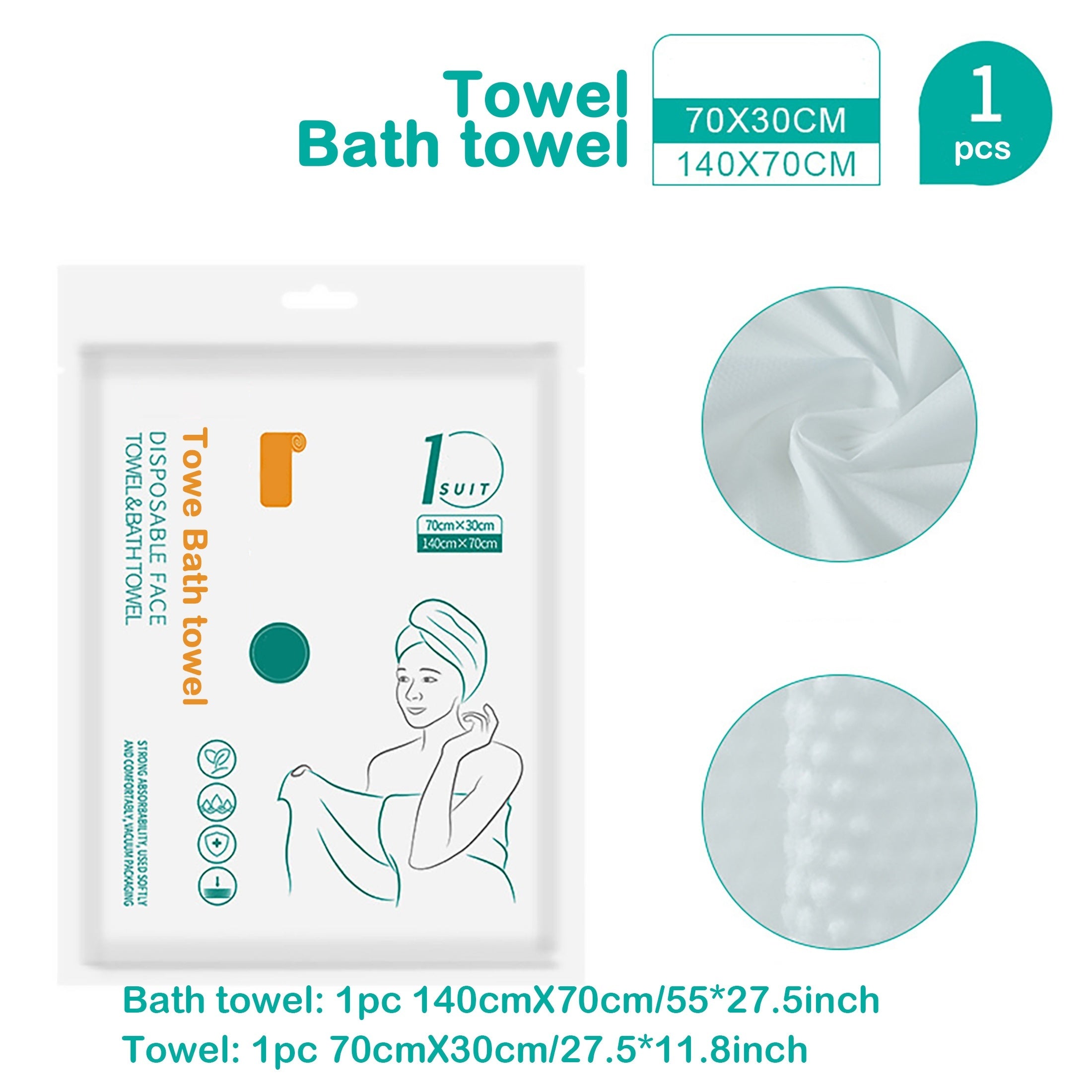 Travel Disposable Towel Bath Bedding Duvet Cover Pillowcase