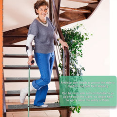 Non Slip Stair Treads for Wooden Steps - Set of 15 Leaf Gray